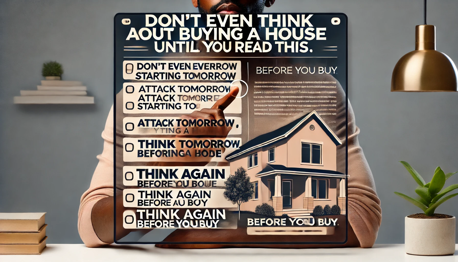 Don’t Even Think About Buying a House