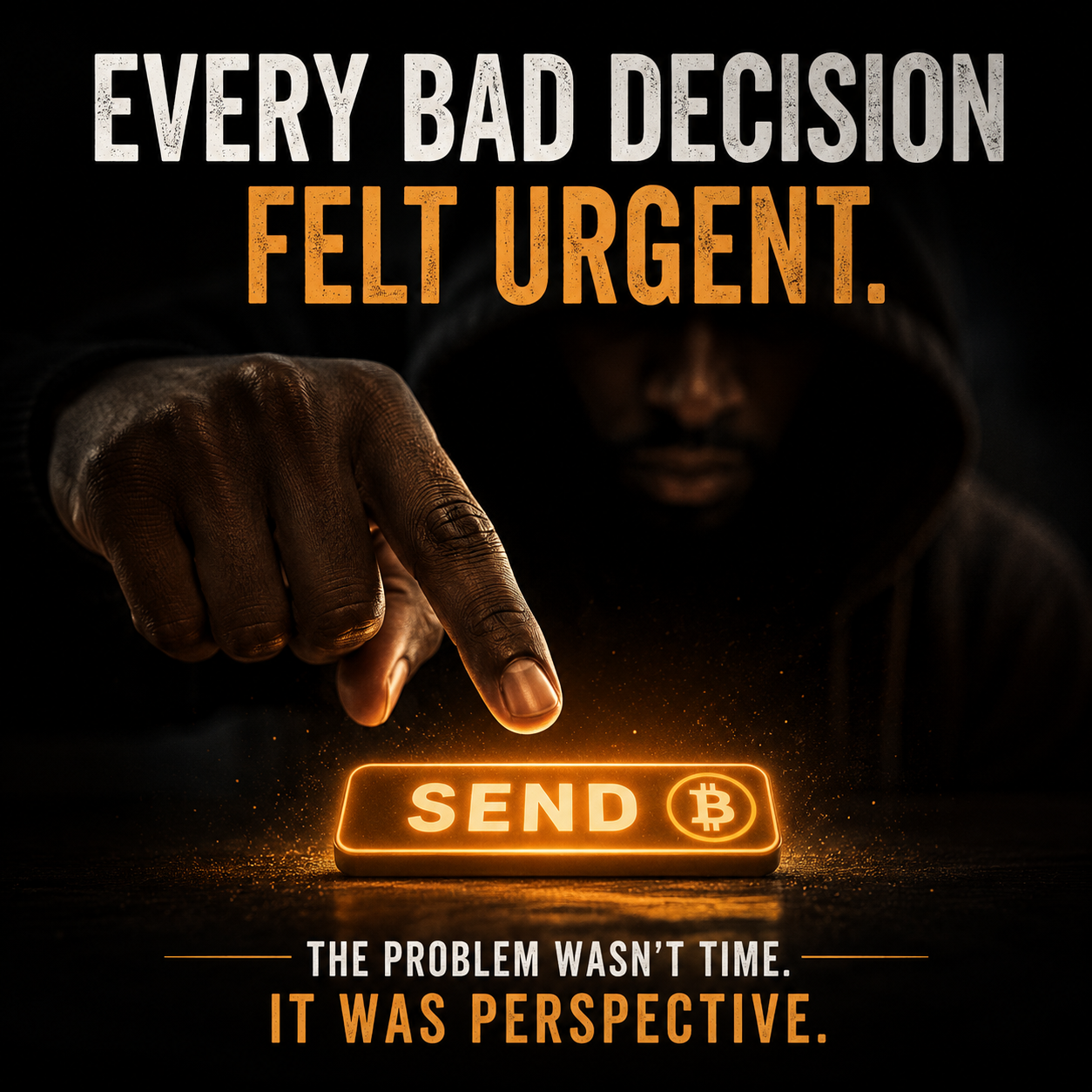 Every Bad Decision Felt Urgent at the Time